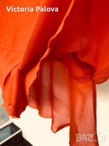 Ленена блуза/туника MARC ABBAS, снимка 2 - Корсети, бюстиета, топове - 40958999