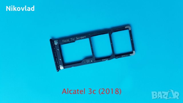 Sim and Card Holder Alcatel 3c (2018), снимка 1 - Резервни части за телефони - 34017308