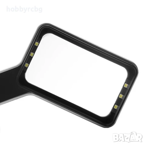 8021 Ергономична лупа с LED осветление, 30x увеличение, снимка 5 - Други стоки за дома - 50769246
