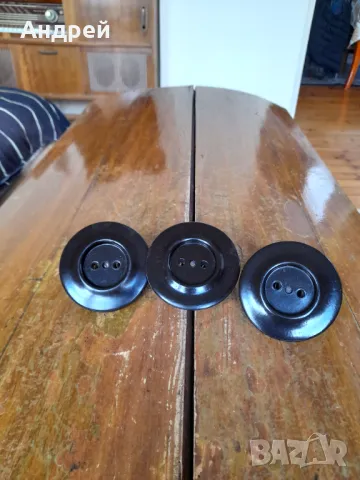 Стар електрически контакт,контакти #24, снимка 1