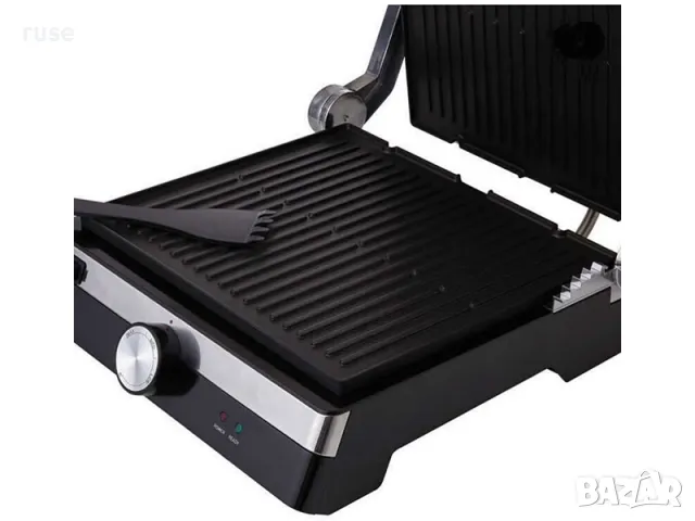 НОВИ! Контактен грил скара тостер 3в1 2000W 180 градуса, снимка 5 - Скари - 50266596