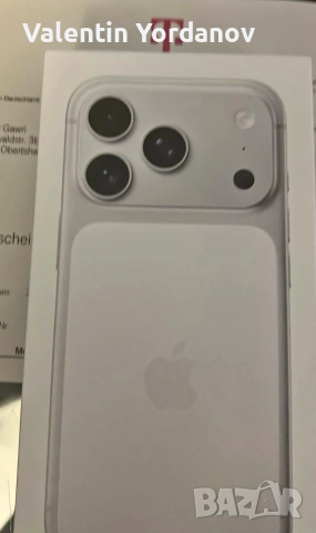 iPhone 17 pro max silver , снимка 3 - Apple iPhone - 52947396