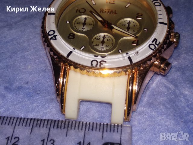 RITAL МАРКОВ ФЕШЪН АРТ МОДЕЛ КВАРЦОВ ЧАСОВНИК - РИТАЛ 36577, снимка 5 - Дамски - 40443763