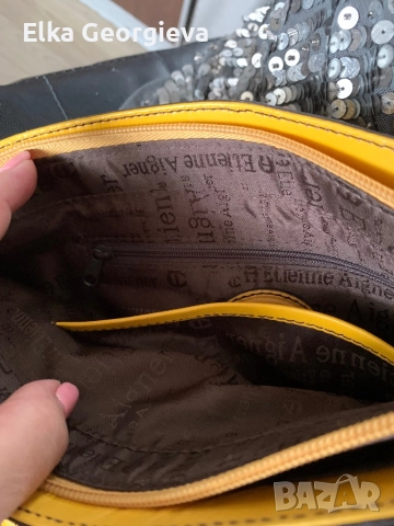 Оригинална дамска чанта на марката Etienne Aigner, снимка 5 - Чанти - 51945374