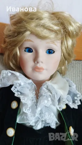 Колекционерска порцеланова кукла, снимка 7 - Антикварни и старинни предмети - 49972333