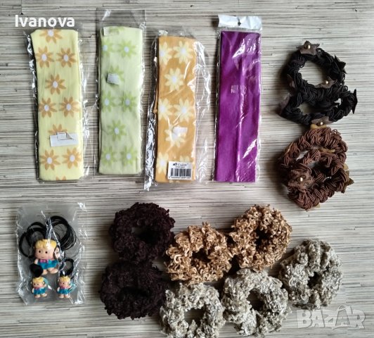 Фиби, шноли, щипки по 1 лв, снимка 2 - Аксесоари за коса - 39967278