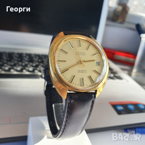 Антикварен часовник Anker Automatic , снимка 3 - Мъжки - 36314849