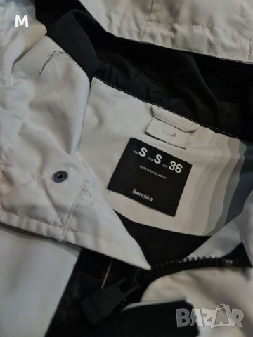 Жестоко мъжко издължено яке / ветровка / шлифер BERSHKA. С качулка и джобове. , снимка 7 - Якета - 35946250