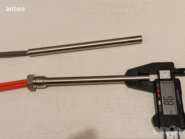 Електрическа запалка за пелетна камина 140mm 150mm 170mm 300W 220V M16, снимка 3 - Пелети - 51936078