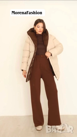 Дамско зимно двулицево яке, снимка 2 - Якета - 52591853