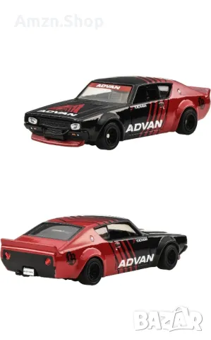 Hot Wheels Premium Diorama ADVAN Racing Team Skyline MR2 Collector Set 2025 PSL + Straight Track Set, снимка 3 - Колекции - 49946678