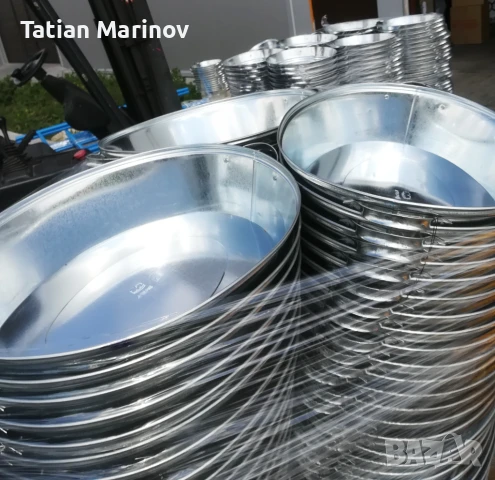 Леген 27 литра поцинкован, снимка 3 - Мопове, кофи, четки и метли - 51079250