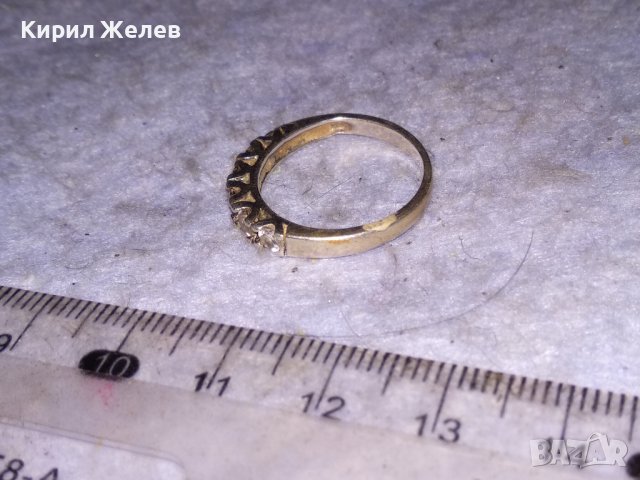ИЗЯЩЕН СКЪПОЦЕНЕН СРЕБЪРЕН ВИНТИДЖ АРТ ПРЪСТЕН ВИСОКА ПРОБА СРЕБРО с ФАСЕТИРАНИ ЦИРКОНИ 38499, снимка 13 - Пръстени - 41462100
