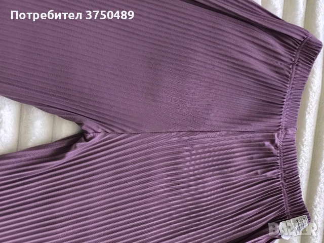 Дамски летен широк панталон -нов, снимка 4 - Панталони - 50837221