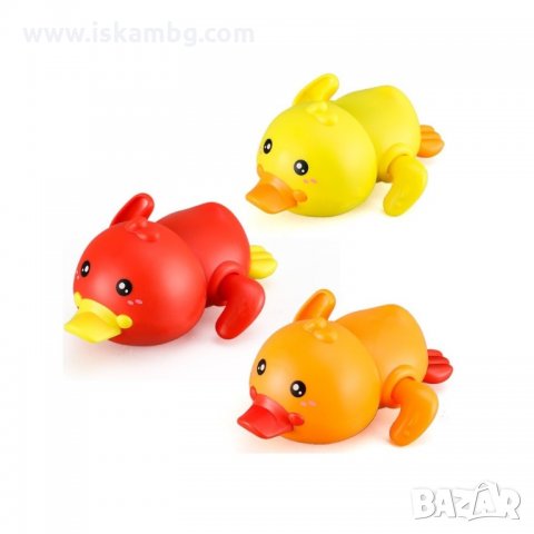 Плуващо пате играчка за баня без батерии - код 3272, снимка 2 - Други - 34504890