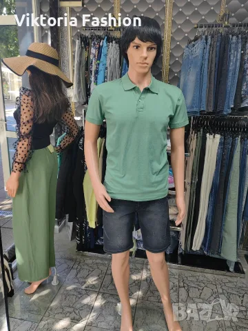 мъжка тениска с яка, снимка 9 - Тениски - 56009961