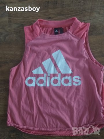 ADIDAS SPORT ID TANK - страхотен дамски потник, снимка 3 - Потници - 41591579