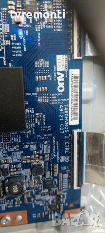 T-con Board T460HVN05.3 CTRL BD 46T21-C07  for SAMSUNG UE46F6470SS дисплей HF460CSA-B1 T460HVF02.4, снимка 2 - Части и Платки - 40600939