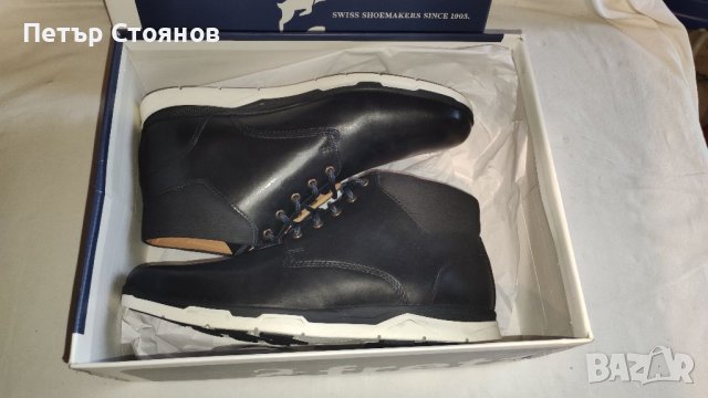 Уникални мъжки кларкове от естествена кожа Fretz Man №46, снимка 10 - Мъжки боти - 41864030