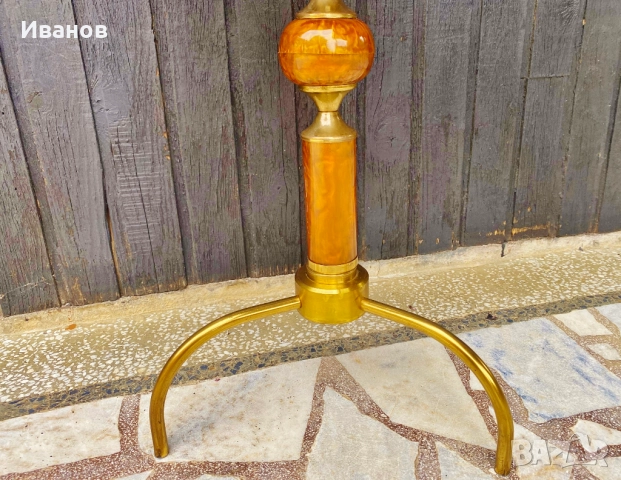 ЦЕНА - 25€. Кръгла Мраморна масичка за кафе - Стил Луи XVI , снимка 13 - Маси - 51417425