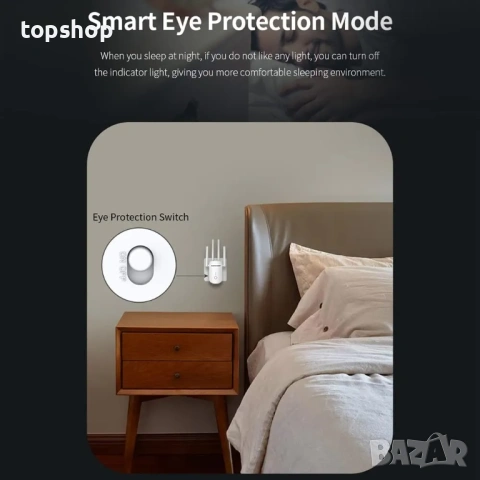 Чисто нов запечатан в целофан Мощен Двубандов WiFi Усилвател Morelian 1200Mbps с 4 Антени  , снимка 7 - Рутери - 53457071