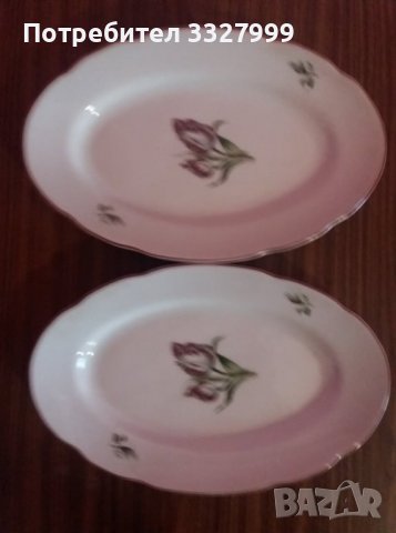 Стара Порцеланова чиния, снимка 5 - Чинии - 39957469