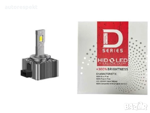 Диодни крушки за ксенон D1S/R - 2 бр/к-т лед крушки за ксенон