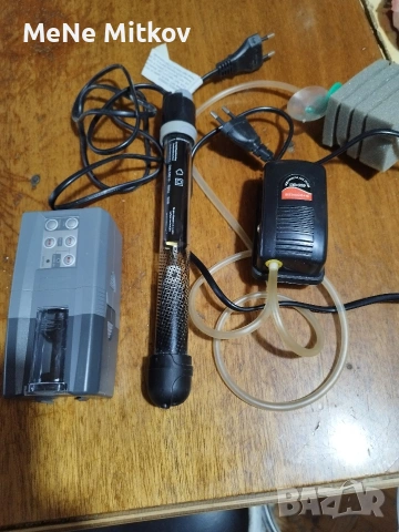 комплект за аквариум/рибки