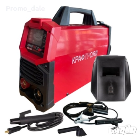 Инверторен електрожен с олекотен дизайн и LCD дисплей 450A