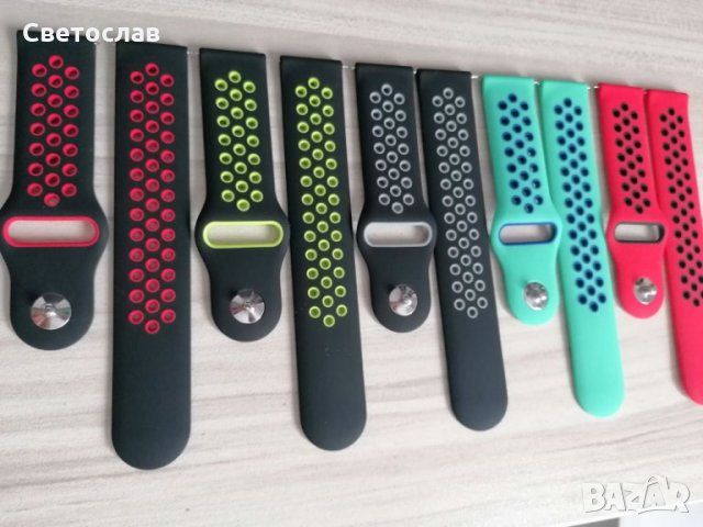 Силиконова каишка Sport за Huawei Watch GT/GT2/ GT2 Pro/GT3 PRO 22мм, снимка 4 - Смарт гривни - 34293842