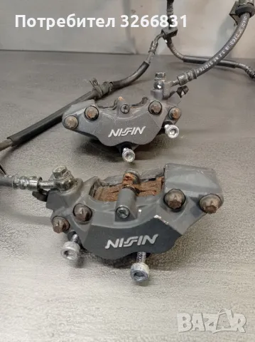 Хонда HONDA VTR 1000 спирачни апарати NISSIN 