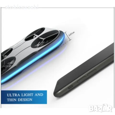 Мини дрон KAIDENG Card Drone K150 FPV RC - K150W, снимка 2 - Дронове и аксесоари - 49002474