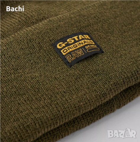 Зимна шапка G-Star Raw Effo Beanies Нова С Етикети, снимка 9 - Шапки - 53131559