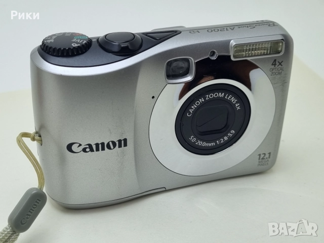 Canon PowerShot A1200 Digital Camera 12.1MP 4x Zoom , снимка 5 - Фотоапарати - 52727391