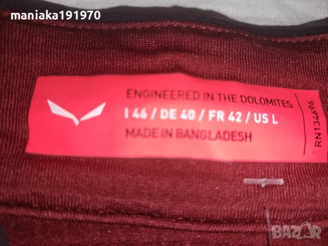 Salewa Pedroc PL 2 W Jacket (L) дамска лека поларена горница , снимка 11 - Спортни екипи - 49352242