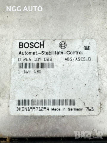 Компютър ABS за BMW 5 Series E39, Bosch 0 265 109 023 / 0265109023, BMW: 1 164 130 / 1164130, снимка 2 - Части - 51430615