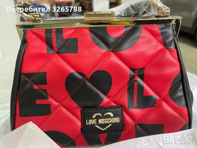 Love Moschino ladybug bag, снимка 2 - Чанти - 36345860