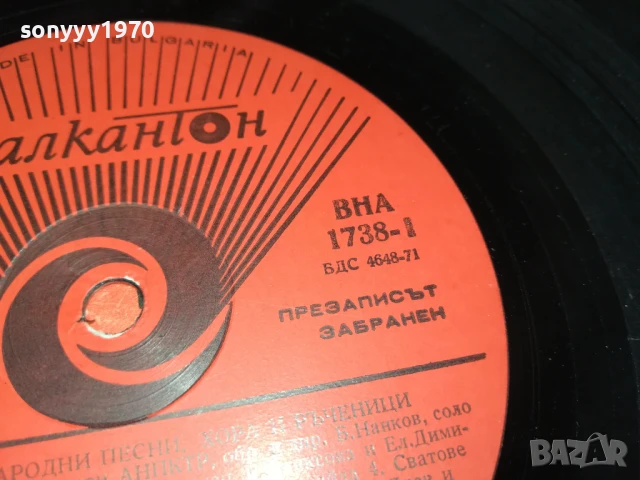 ПЕСНИ ХОРА И РЪЧЕНИЦИ-ПЛОЧА 1906251135, снимка 16 - Грамофонни плочи - 50721654