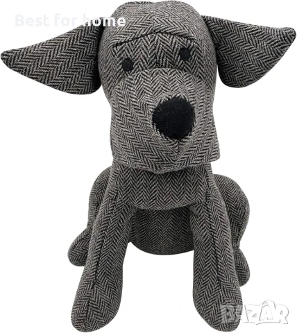 Стопер за врати, за книги тъмносиво куче  или заек