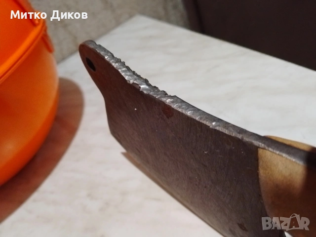 Сатър 293мм острие 102х160мм дебелина 6 см, снимка 5 - Аксесоари за кухня - 53512429