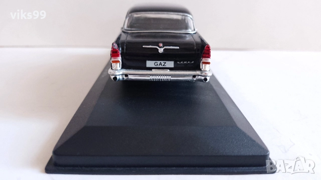 Метална количка ЧАЙКА ГАЗ-13 - Мащаб 1:43, снимка 3 - Колекции - 51499198