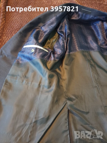 Мъжки костюм( сако ,панталон, риза и вратовръзка), снимка 9 - Спортни дрехи, екипи - 53780564