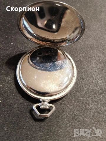 Швейцарски джобен часовник - HRONOMETRE ALTONA - 16 JEWELS, снимка 6 - Джобни - 48925750