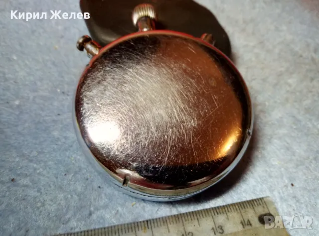 СЛАВА СДЕЛАНО в СССР Стар РУСКИ ГОЛЯМ ПРОФЕСИОНАЛЕН СПОРТЕН ХРОНОМЕТЪР 48195, снимка 5 - Антикварни и старинни предмети - 48006345