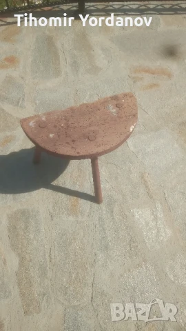 Трикрако столче., снимка 11 - Антикварни и старинни предмети - 51009348