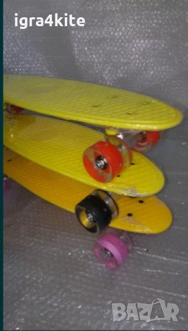 Червен светещ пениборд в 4 модела / скейтборд skateboard penny board, снимка 8 - Скейтборд, ховърборд, уейвборд - 35773899