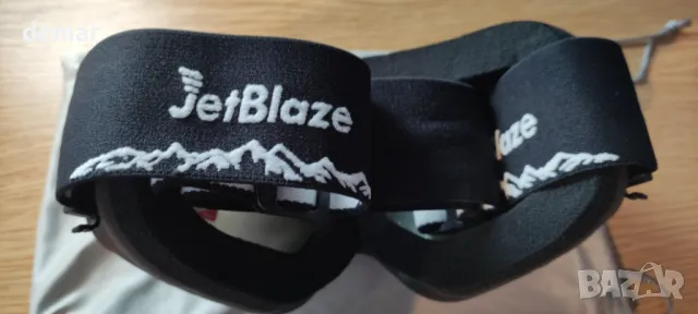 Ски очила JetBlaze за мъже и жени против замъгляване, съвместими с каска, сребристи (S3:8% -18% VLT), снимка 8 - Зимни спортове - 50375353