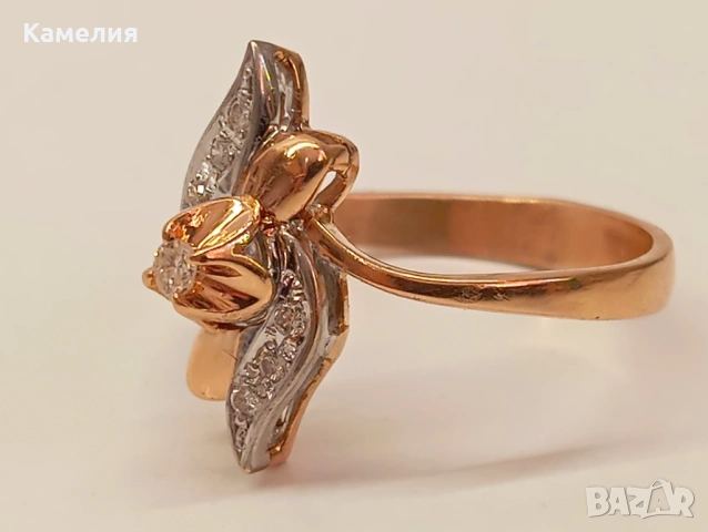 Руско злато , снимка 3 - Пръстени - 53606974