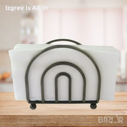 Стилна поставка за салфетки, снимка 1