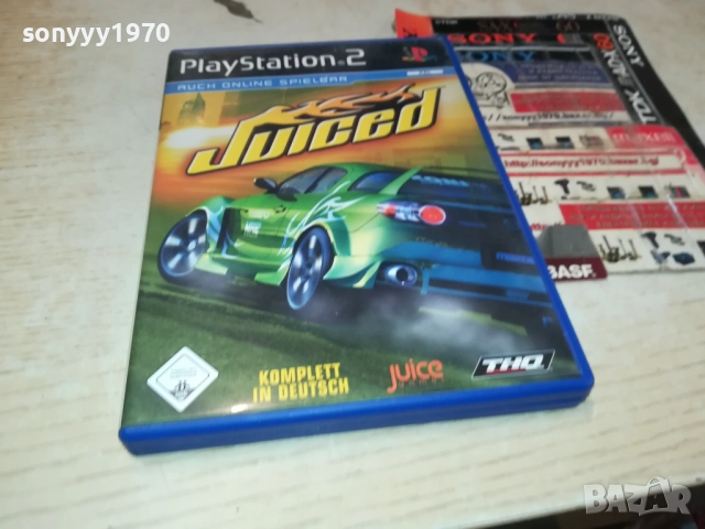 SONY PS2 GAME-JUICED 2611250833